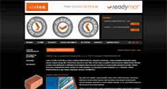 Desktop Screenshot of cihly-ecoton.cz
